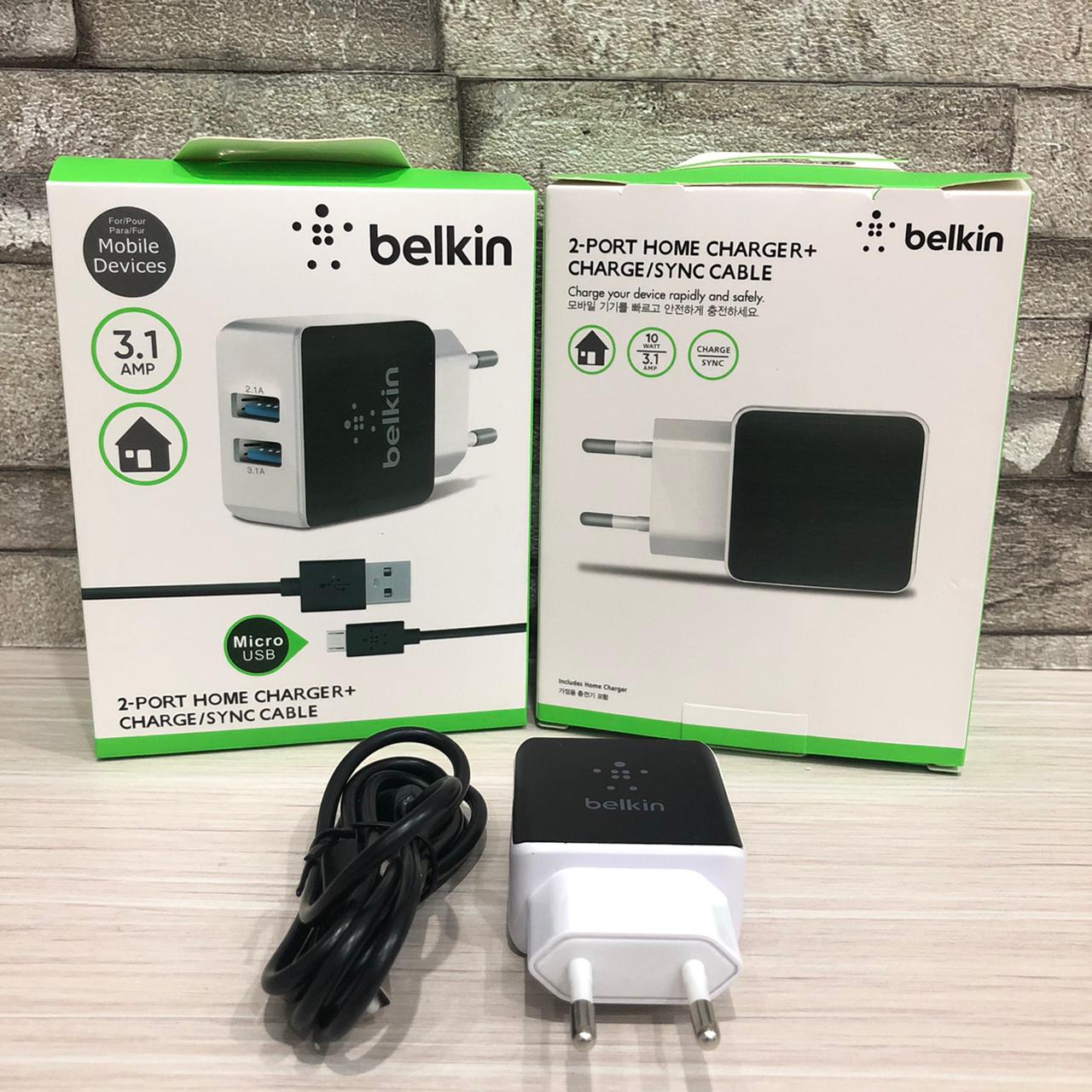 CHARGER BELKIN 2USB 3.1A MICRO