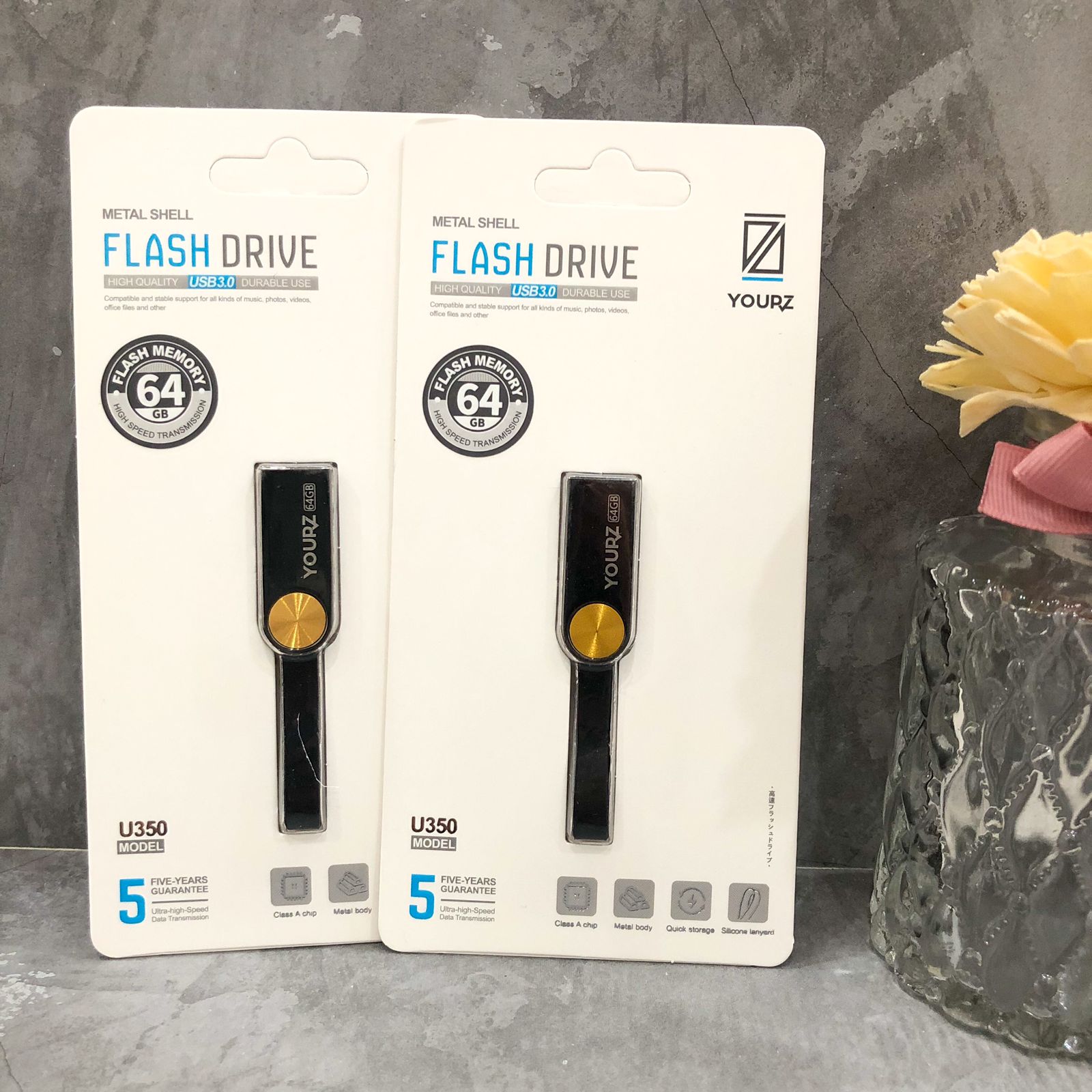 FLASHDISK YOURZ METAL SHELL U350 64GB