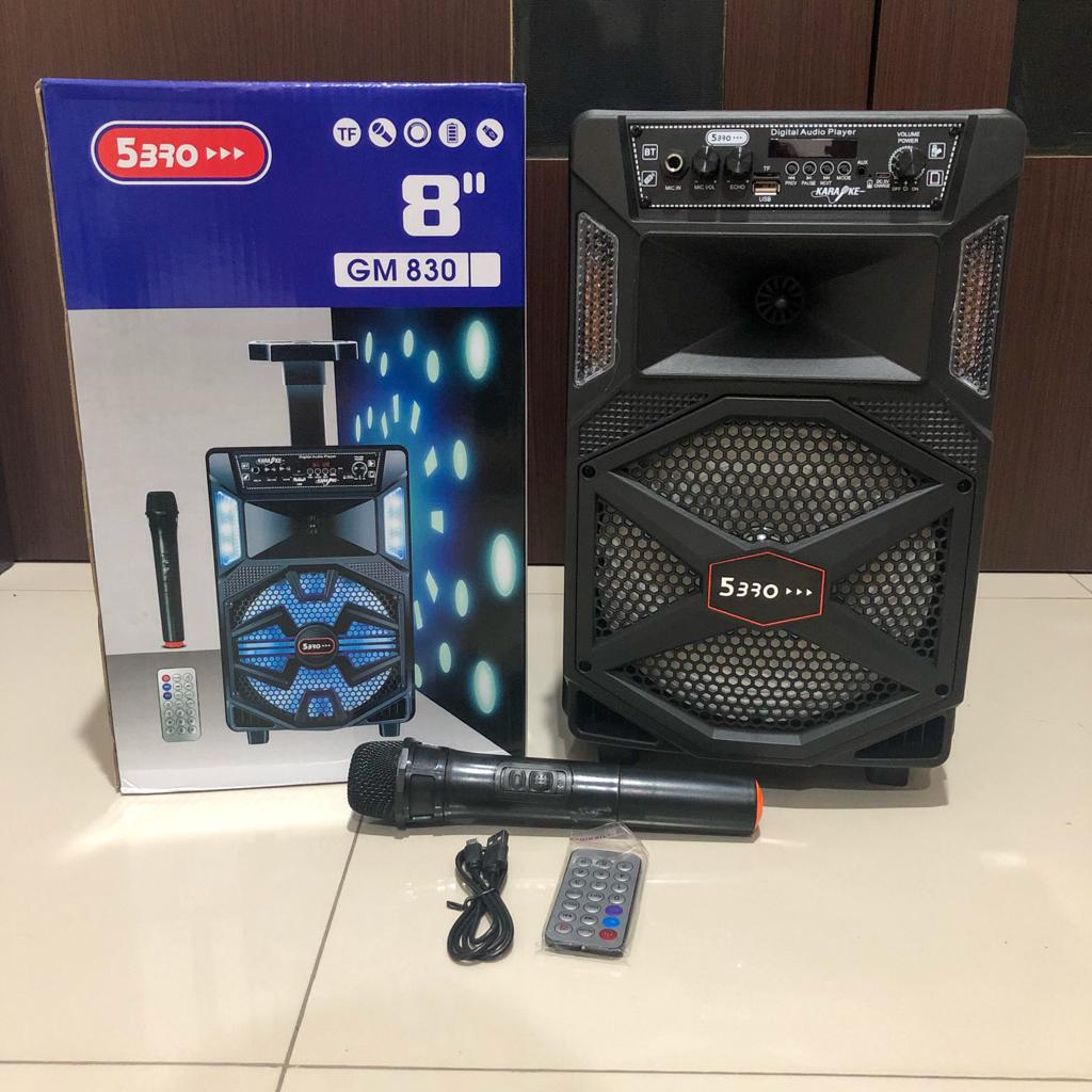 SPEAKER BLUETOOTH + MIC 8 INCH GM833 5 BRO (SOLD)