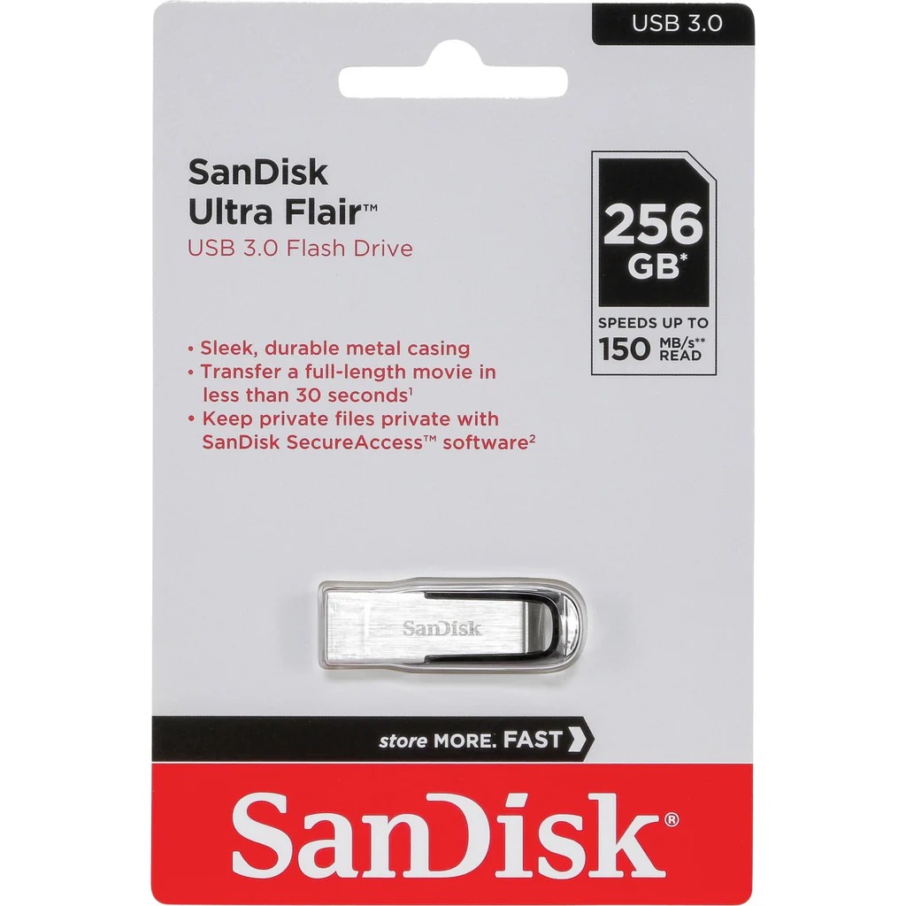 FLASHDISK SANDISK 256GB ULTRA FLAIR (SOLD)