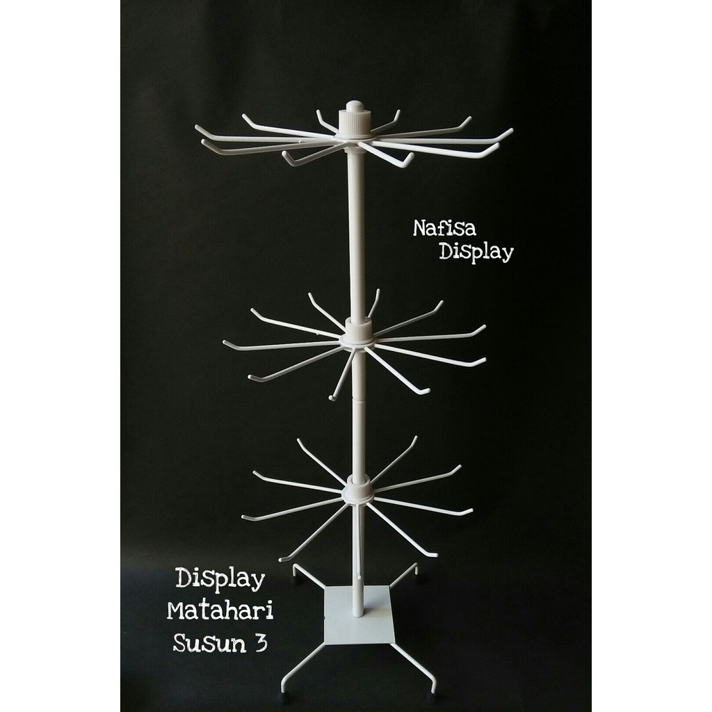 RAK SUSUN PUTAR 3 TINGKAT