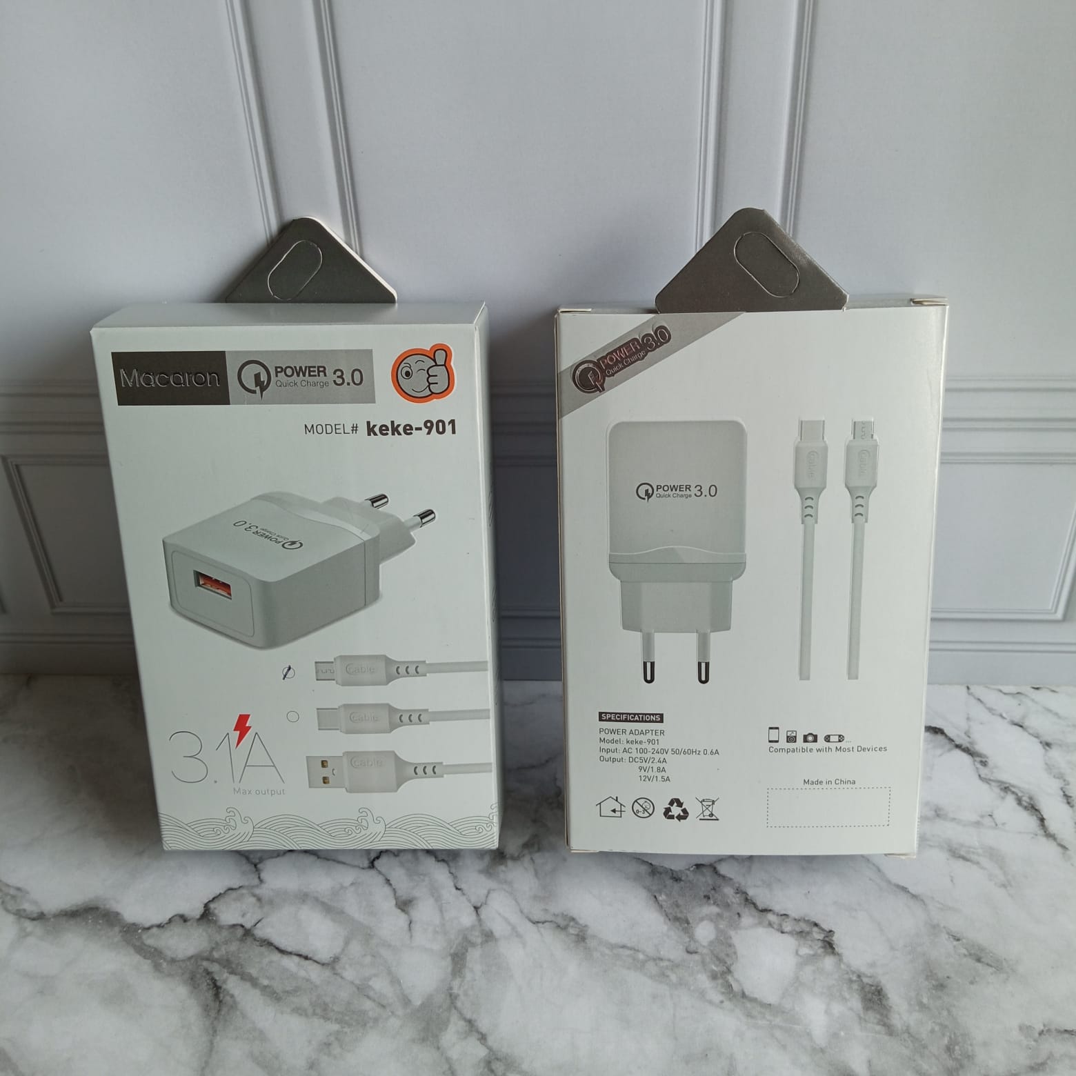 CHARGER KEKE 901 3.1A QC 3.0 (SOLD)