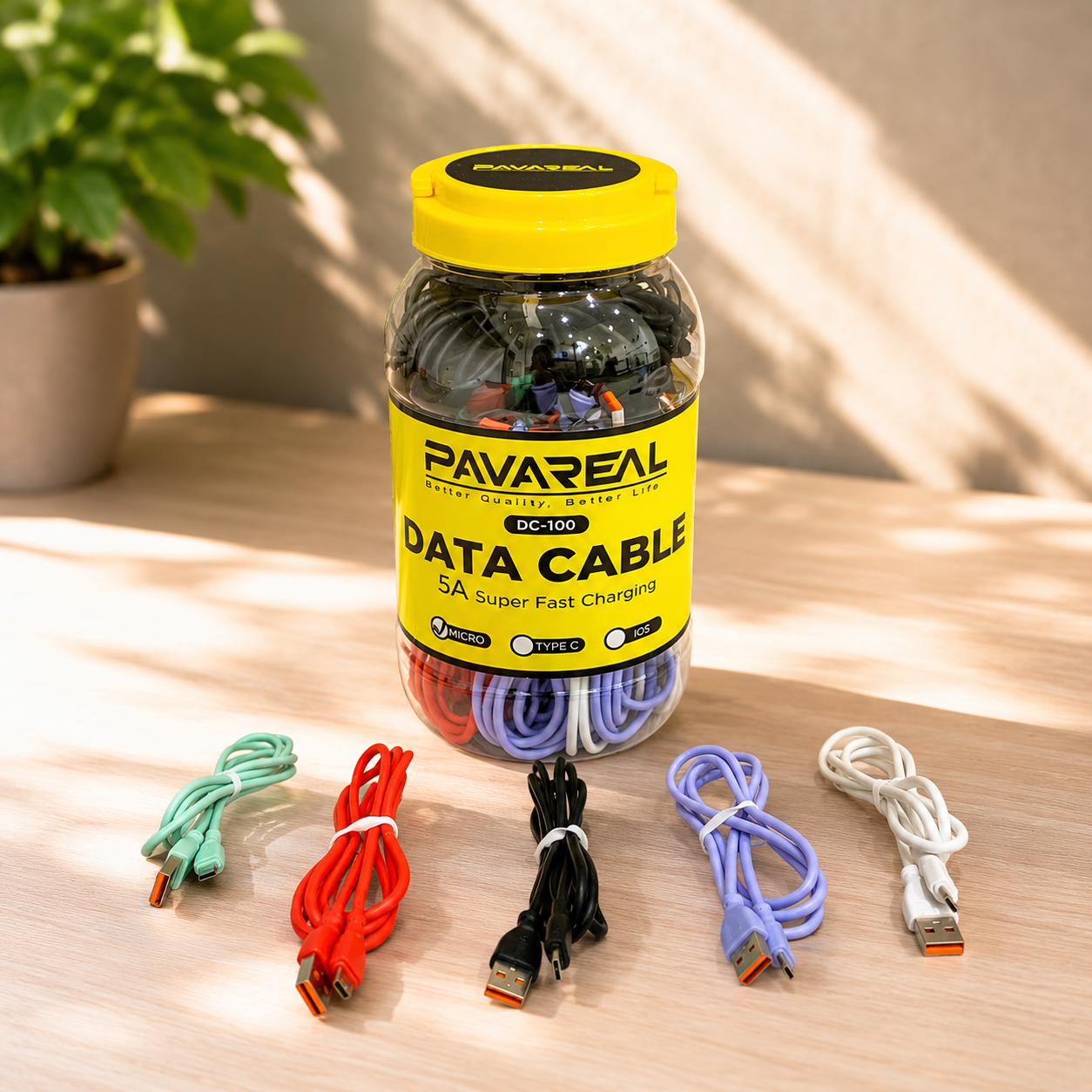 KABEL USB PAVAREAL DC100 MICRO TOPLES