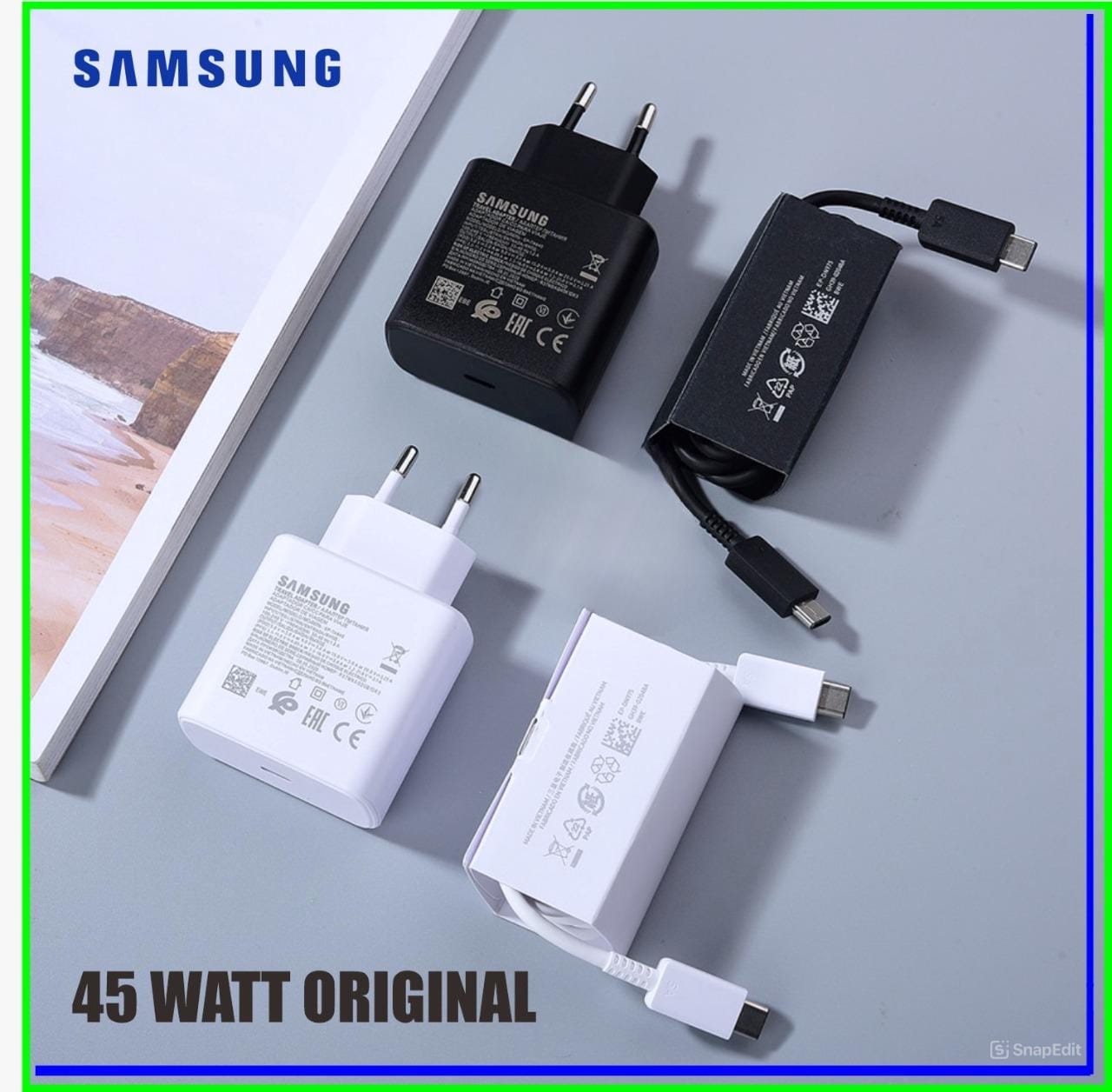CHARGER ORI 100% SAMSUNG FOLD 45W PD