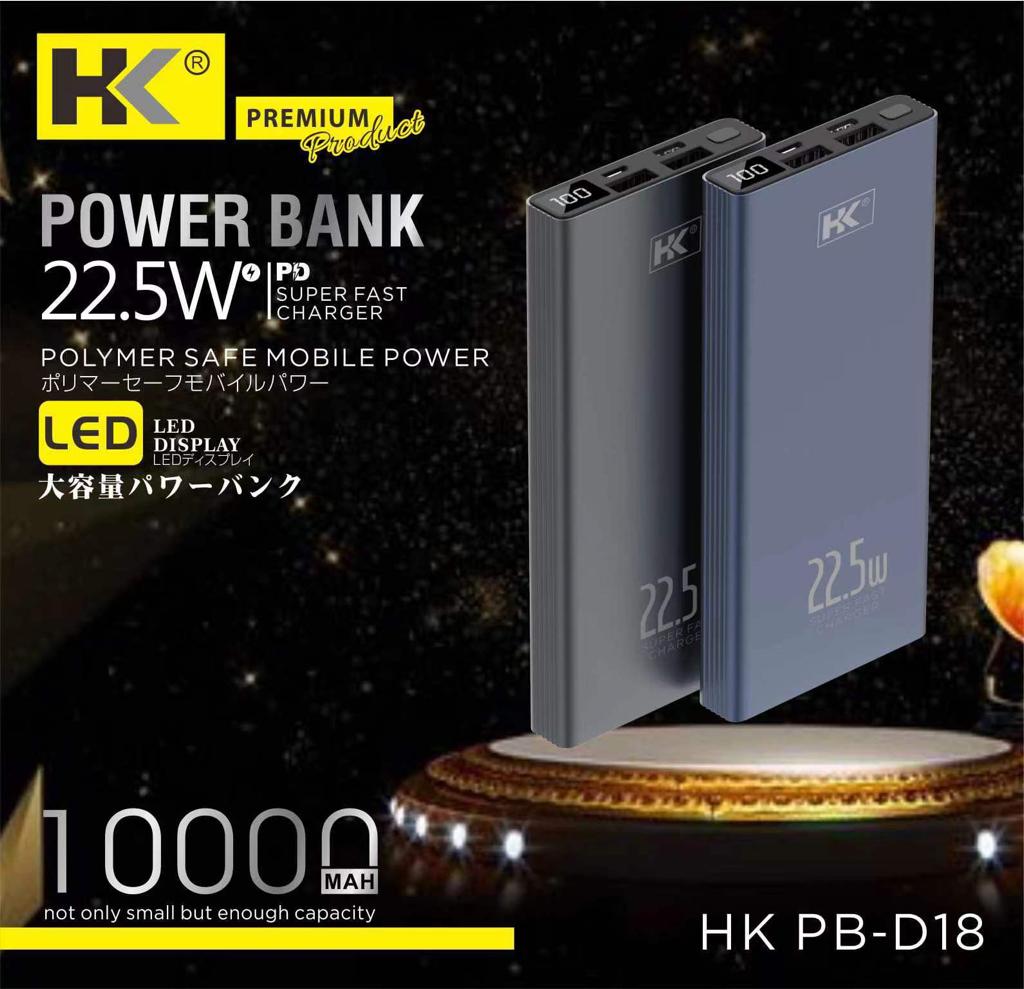 POWERBANK HK D18 10000 MAH 2 USB (SOLD)