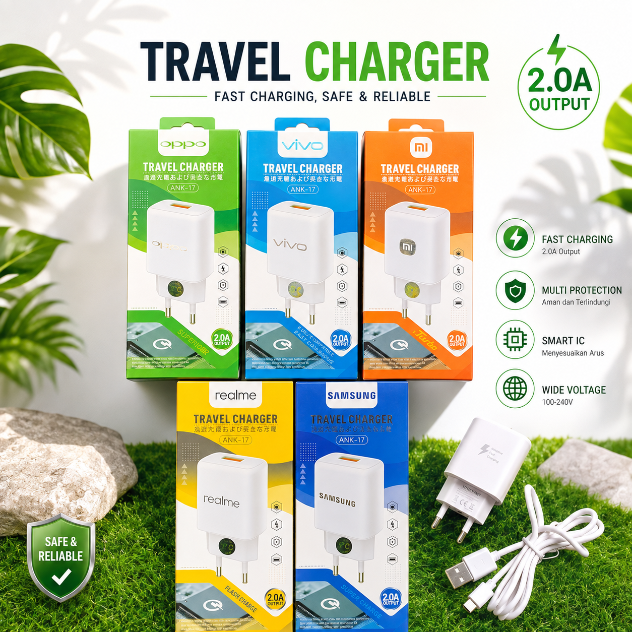CHARGER 2A ANK-17 MICRO