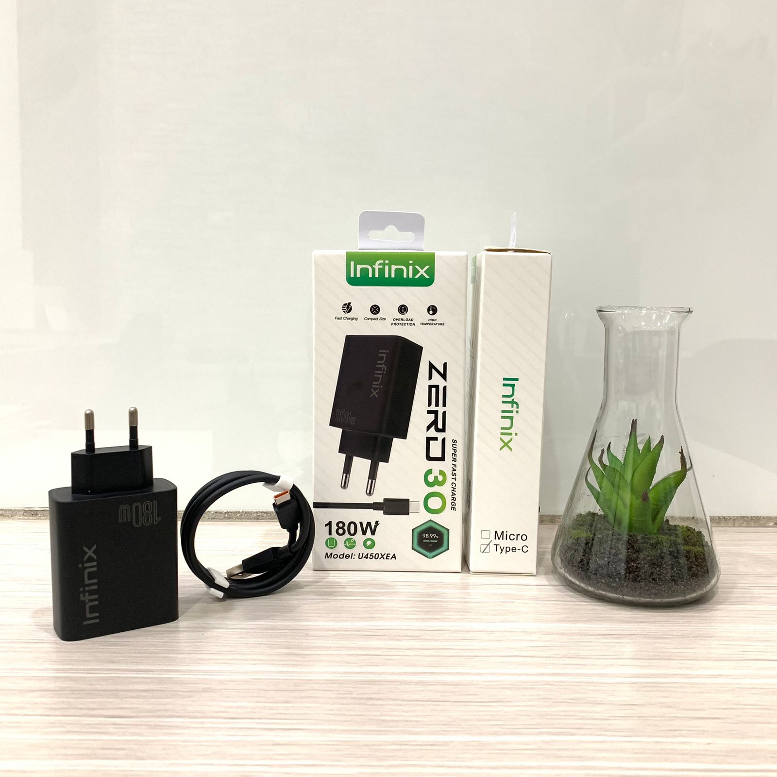 CHARGER INFINIX 180W TYPE C (SOLD)