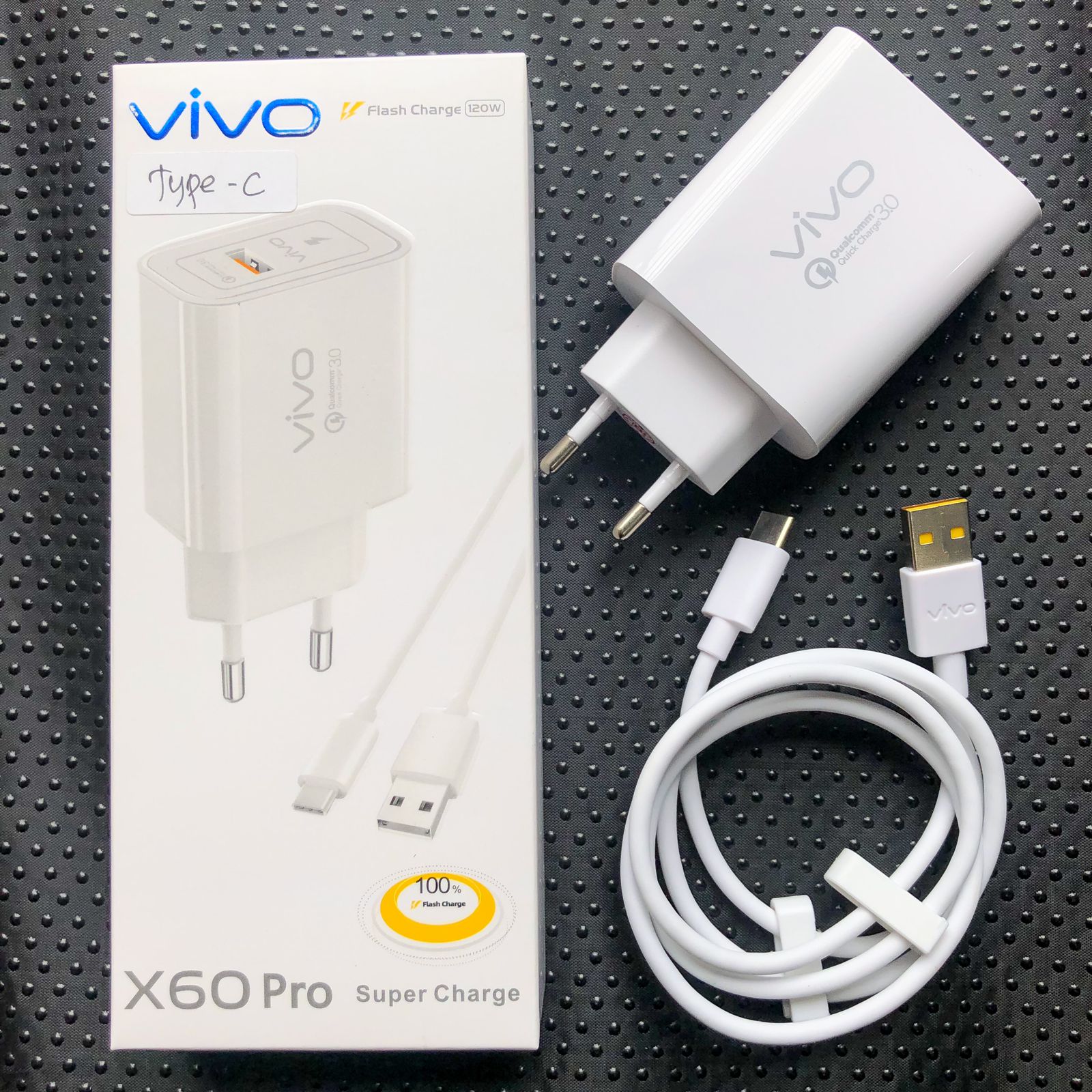 CHARGER ORI 100% VIVO X60 PRO TYPE C (SOLD)