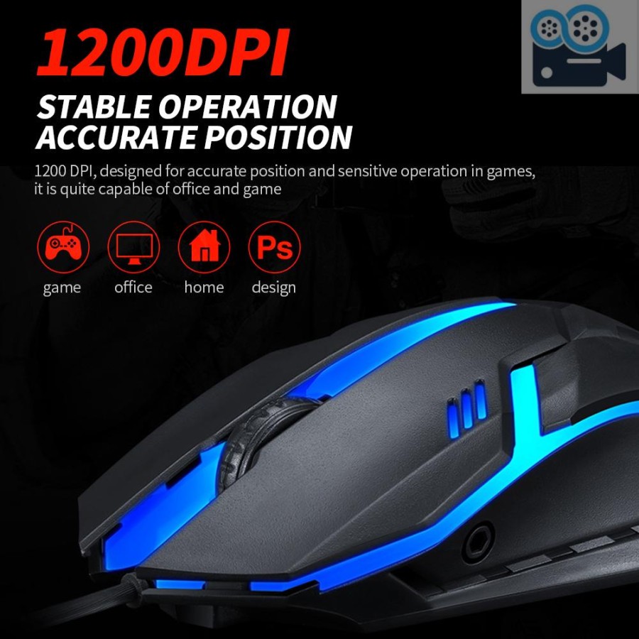 MOUSE KABEL TWOLF V1  (SOLD)