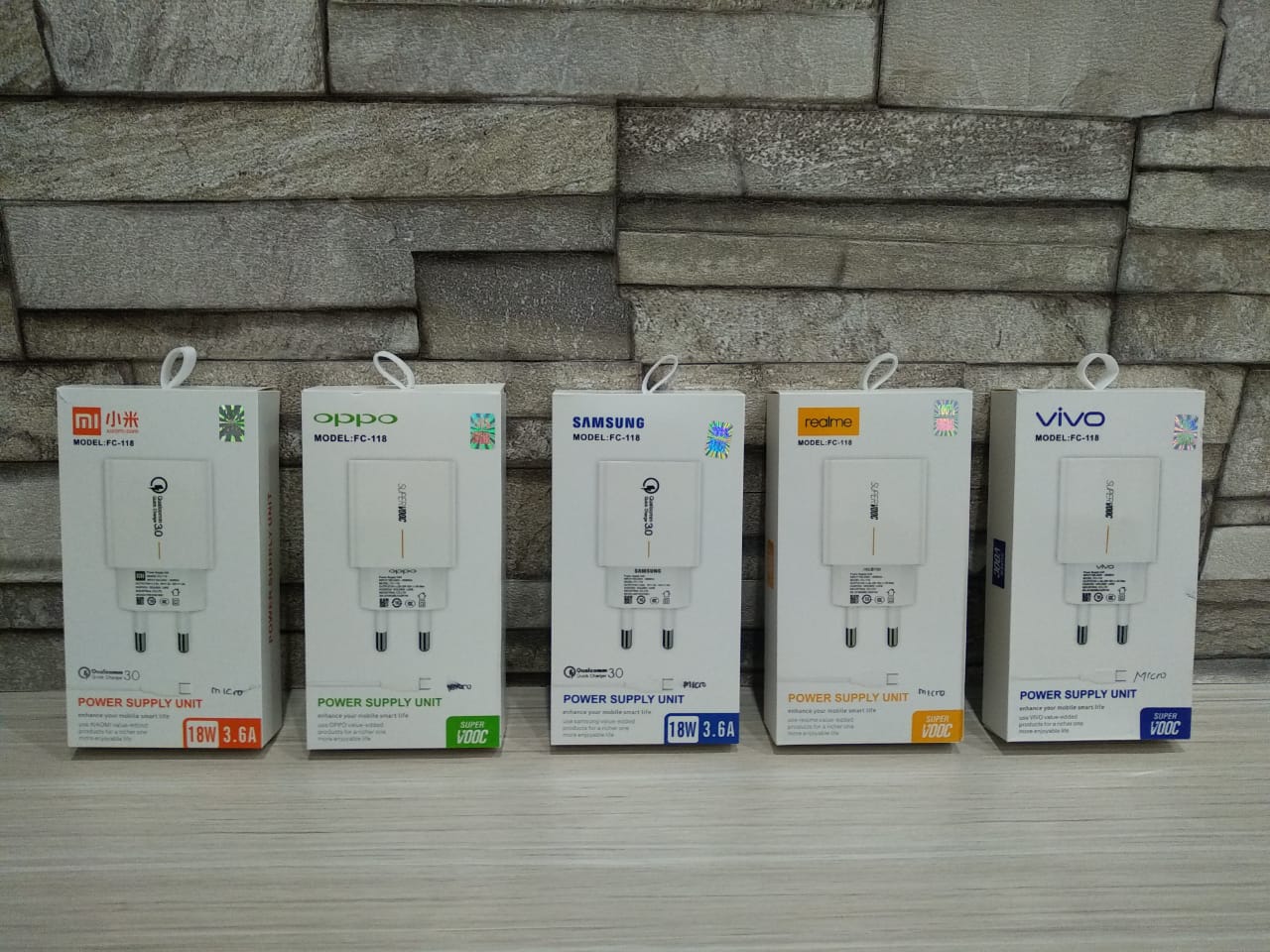 CHARGER ORI 100% FC-118 3.6A 18W MICRO (SOLD)