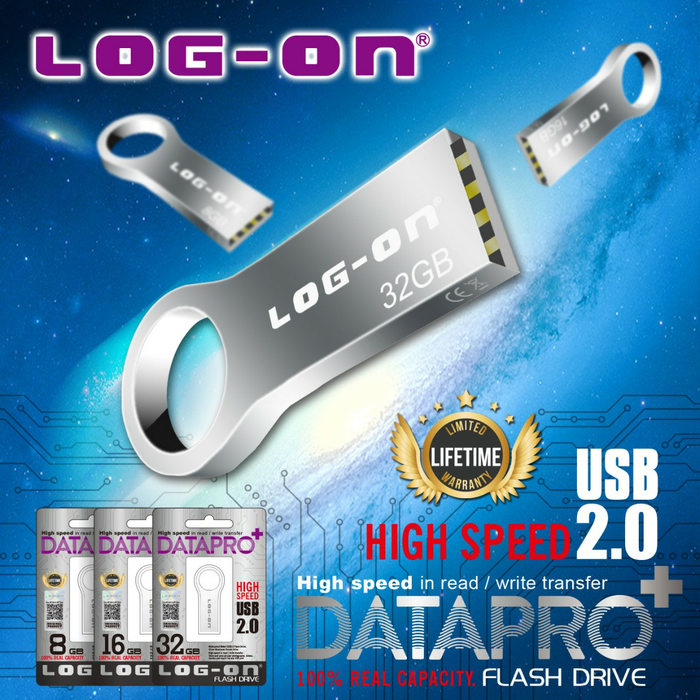 FLASHDISK LOG-ON DATAPRO+ 8GB [SOLD]