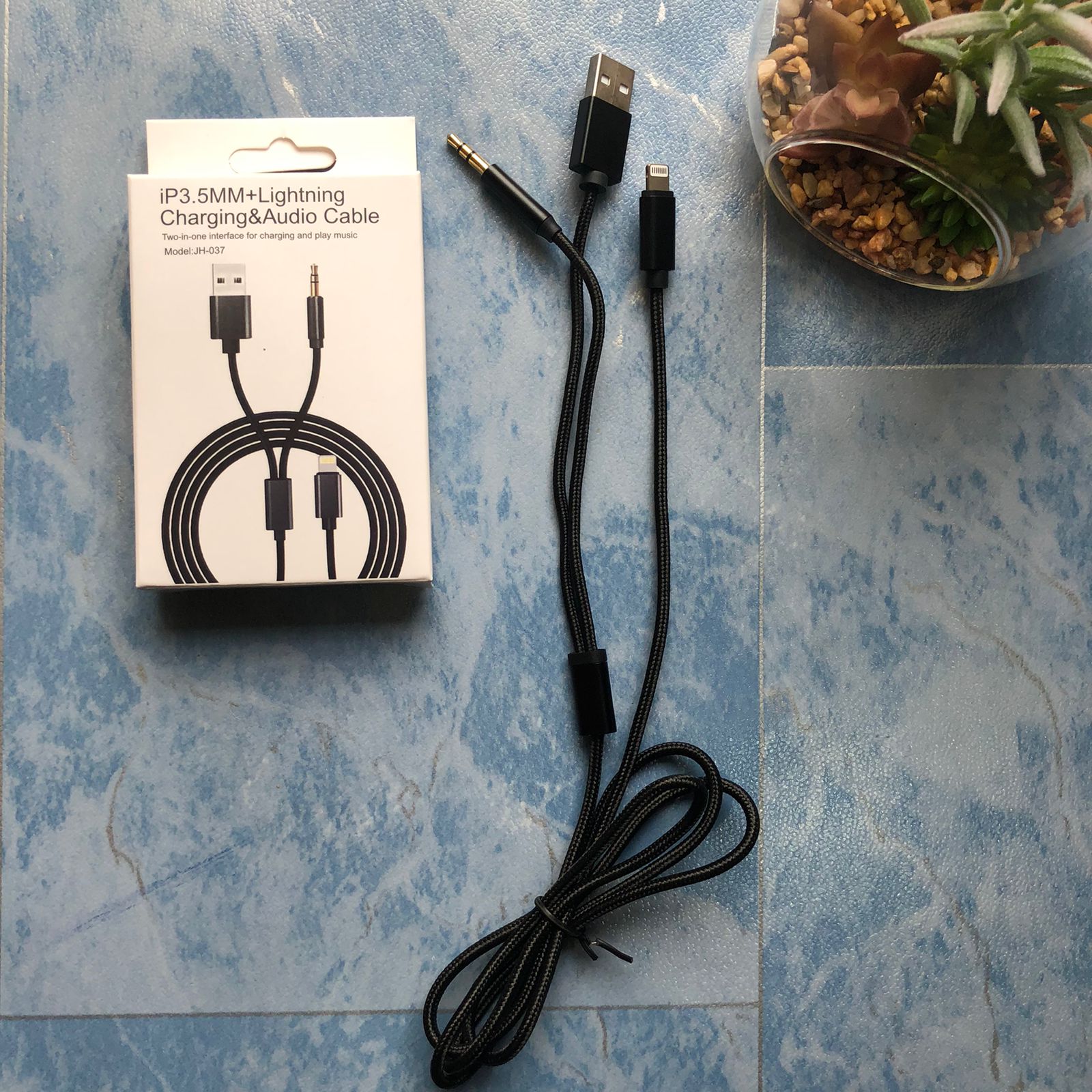 KABEL AUX 2 IN 1 JH-037