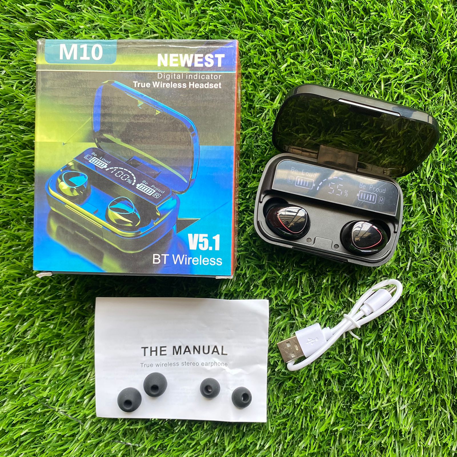 PHF BLUETOOTH TWS + POWERBANK M10 