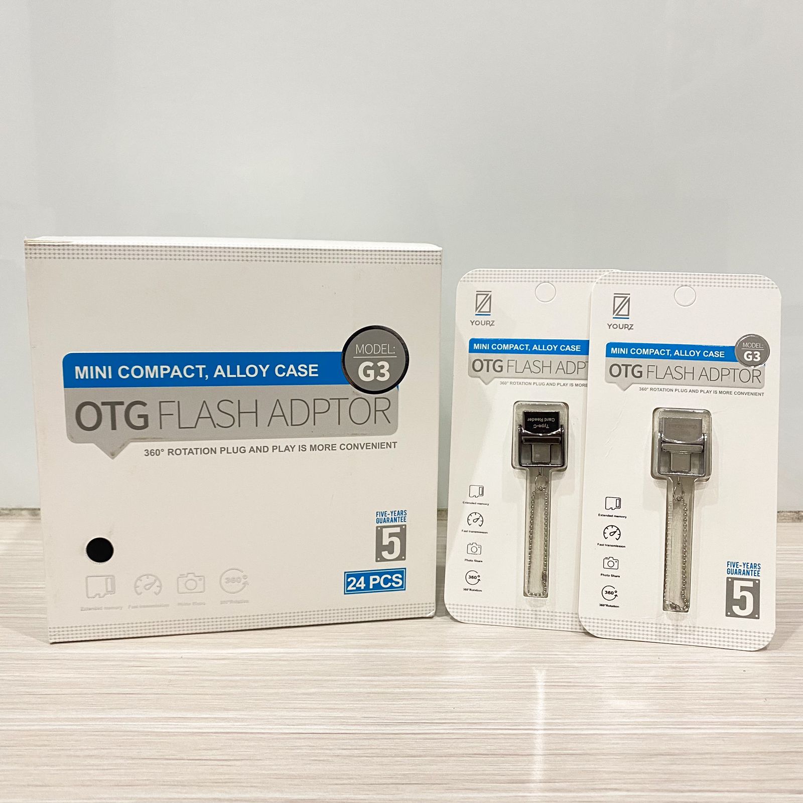 OTG YOURZ FLASH ADAPTOR G3 TYPE C