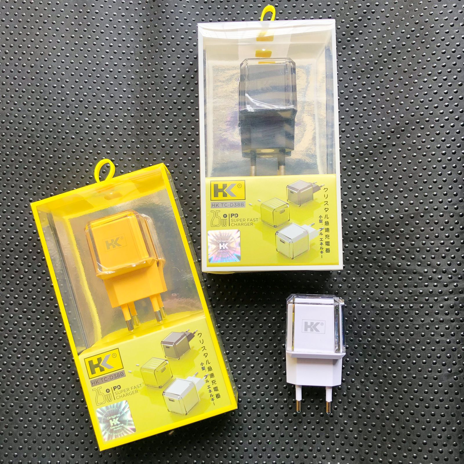 BATOK CHARGER HK D38B + PD 25W USB C