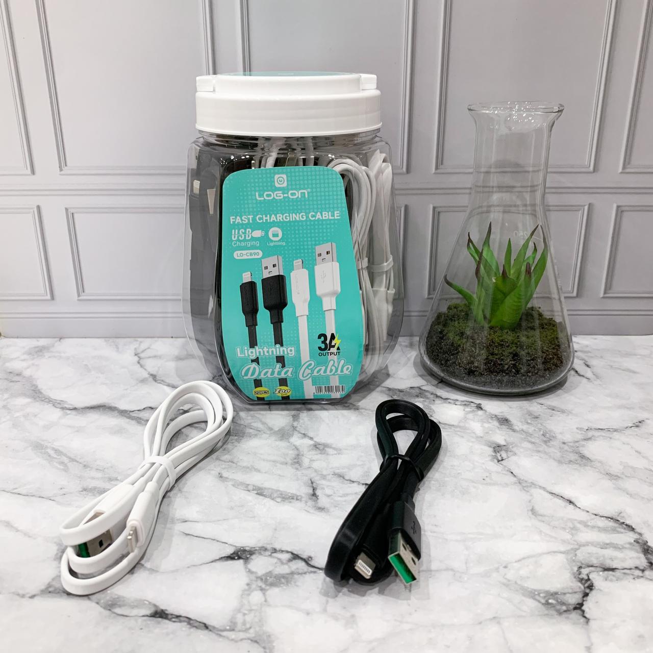 KABEL USB LOG ON LO-CB90 TOPLES IPHONE 3A (SOLD)