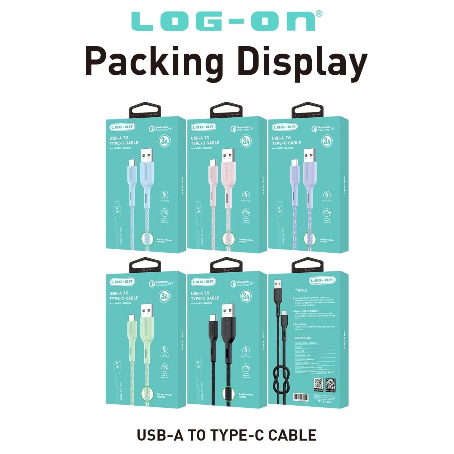 KABEL DATA LOG ON MACARON LO-CB70 TYPE C 